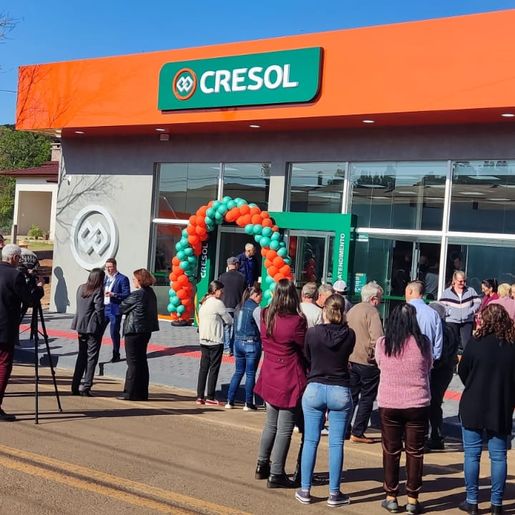 Cresol reinaugura em novo e amplo espaço em Princesa; fotos