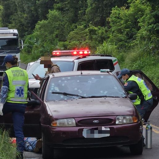 Criminoso morre em confronto com a PM na SC-283, entre Chapecó e Arvoredo