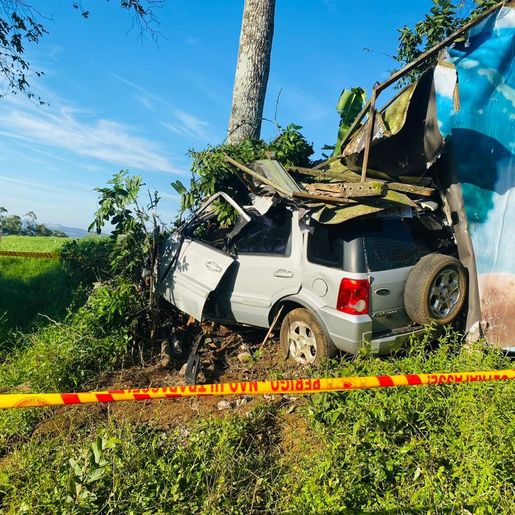 Homem morre em acidente na SC-163, em Itapiranga