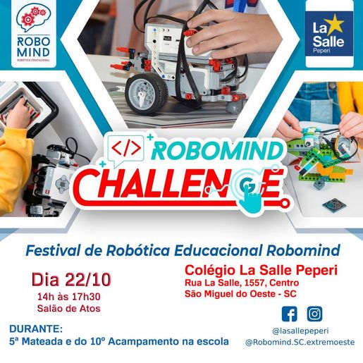 La Salle Peperi promove 5ª Mateada e Desafio de Robótica