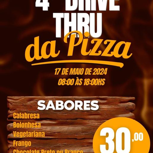 Casa Familiar Rural Esperança promove 4º Drive Thru da Pizza