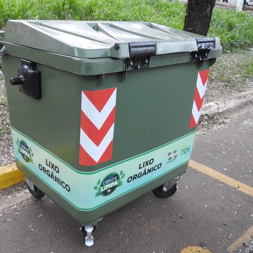 Município amplia área para instalação de containers para o lixo orgânico