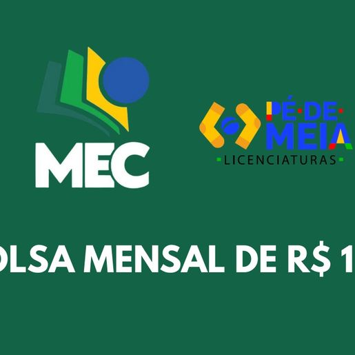 MEC oferece bolsas de R$ 1.050 para estudantes de licenciatura no Sisu 2026