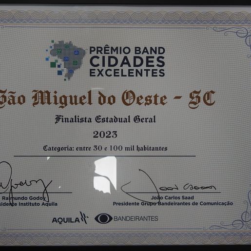 São Miguel está entre os três melhores do estado na Gestão Municipal