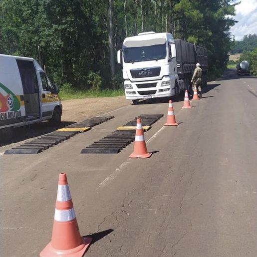 Polícia Militar Rodoviária realiza Operação Carga Segura na SC-283