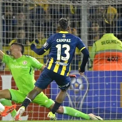 Inter perde para o Rosario Central e terá de reverter desvantagem na Sul-Americana