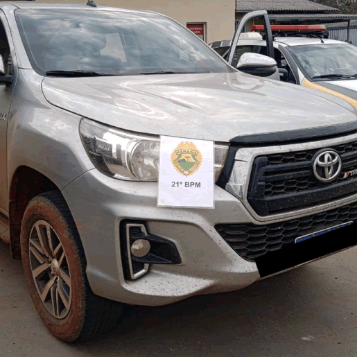 Jovem da região é preso no Paraná por dirigir camionete com registro de roubo/furto