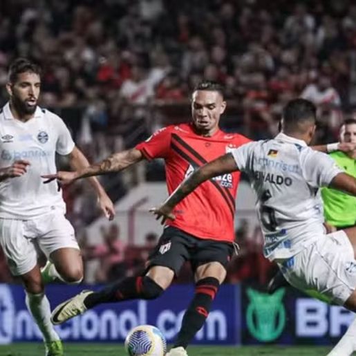 Atlético-GO e Grêmio marcam no segundo tempo e empatam no Accioly
