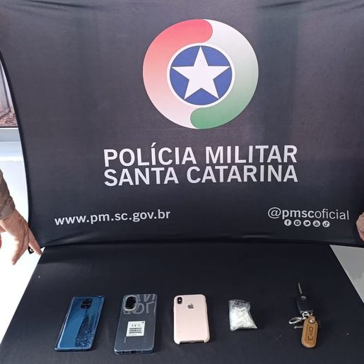 Casal é preso com cocaína durante abordagem na BR-163, em Guaraciaba