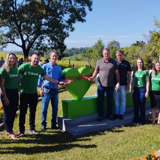 Inauguração de letreiro turístico marca 31º aniversário de Santa Helena