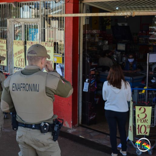 Covid-19: Polícia Militar fiscalizou mais de 300 estabelecimentos em SMOeste