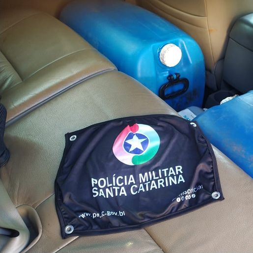 Polícia de Paraíso apreende combustíveis contrabandeados da Argentina