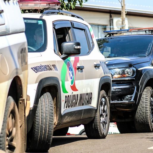 Homem é ameaçado em frente de casa em Guarujá do Sul