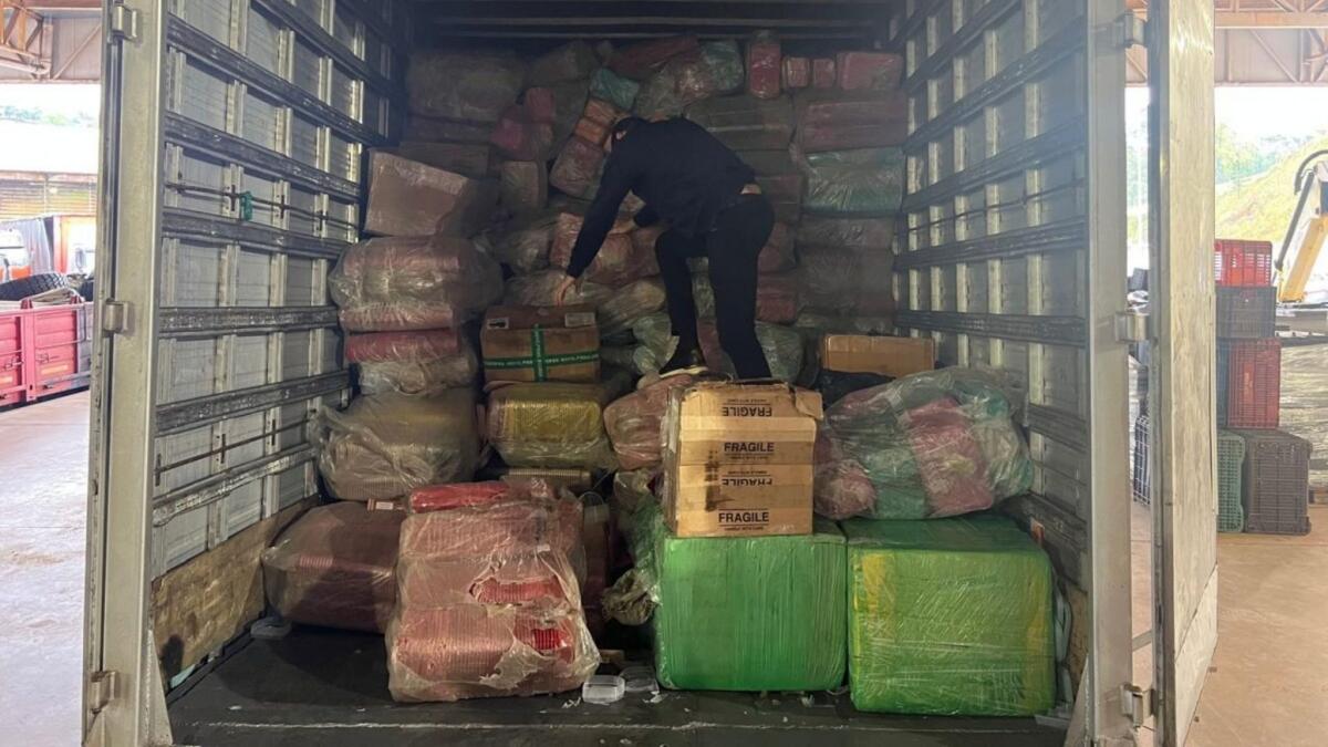 Receita Federal apreende quase R$ 13 milhões em mercadorias irregulares em Abelardo Luz