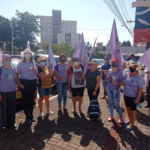 Sindicatos da agricultura realizam manifesto em Dionísio Cerqueira