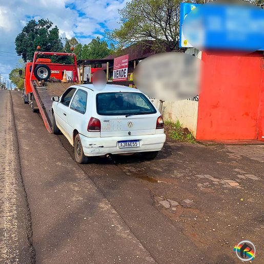 VÍDEO: Polícia flagra homem conduzindo veículo com registro de furto em SMOeste