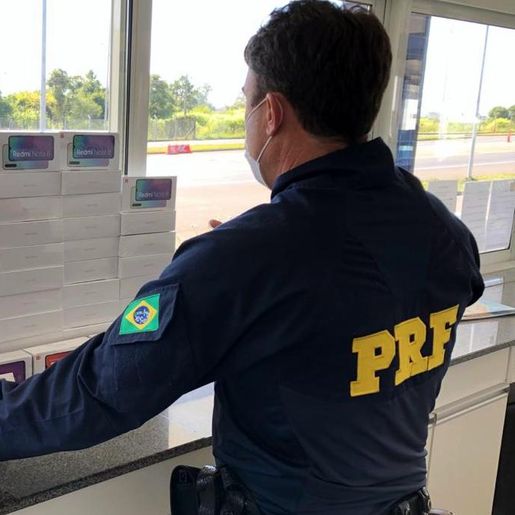 PRF apreende R$ 46 mil em celulares importados em Irani