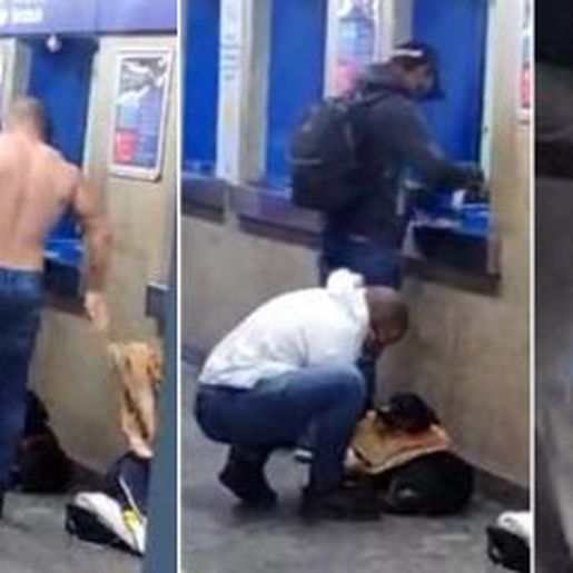 VÍDEO: Homem tira a camisa no metrô e veste cachorro que passava frio