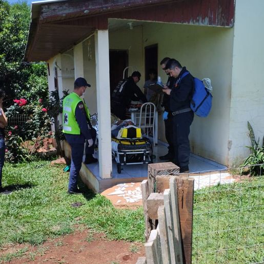 Homem é socorrido de helicóptero após cair de cavalo no interior de Abelardo Luz
