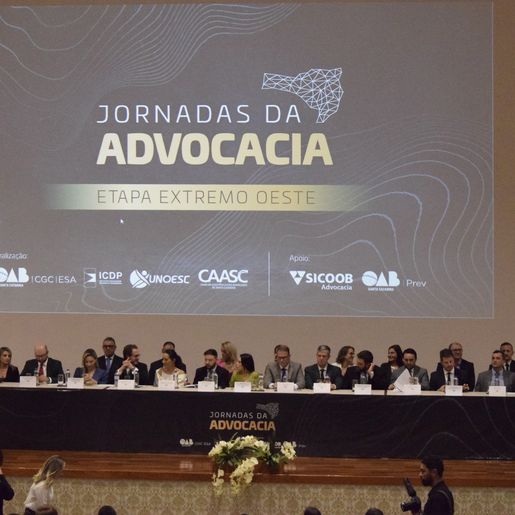 Jornada da Advocacia reúne profissionais e estudantes de Direito no extremo-oeste