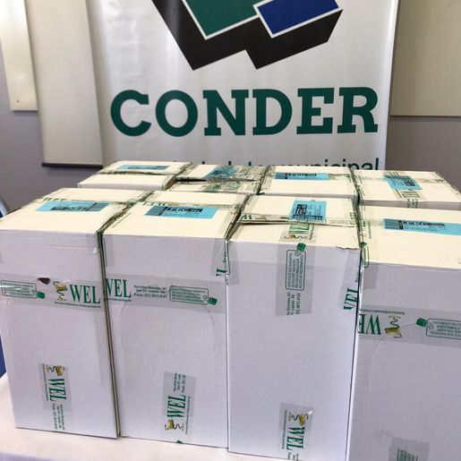 CONDER adquire mais de 7 mil testes rápidos de Covid-19 para os municípios