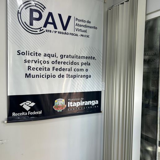 PAV da Receita Federal em Itapiranga registra grande demanda de estrangeiros