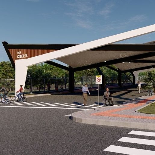 Guarujá do Sul vai contar com Rua Coberta de R$ 1.030 milhão