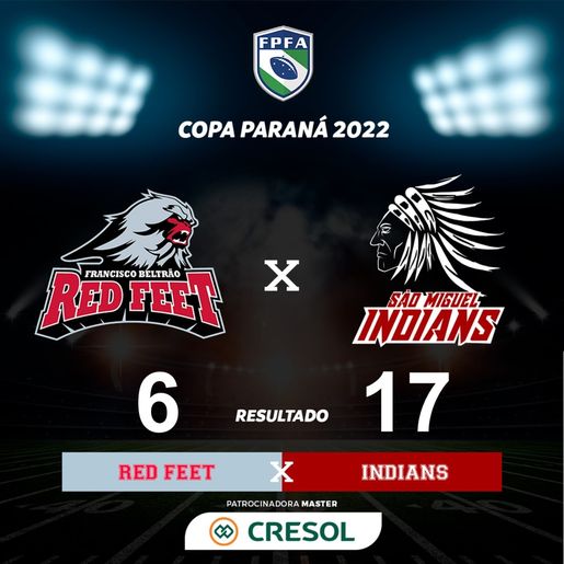 São Miguel Indians vence Red Feet e garente vaga na final da Copa Paraná