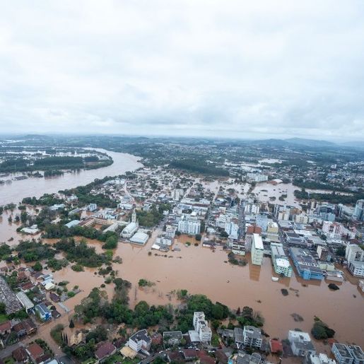 Mais de 4,5 mil deixam suas residências após ciclone no Rio Grande do Sul