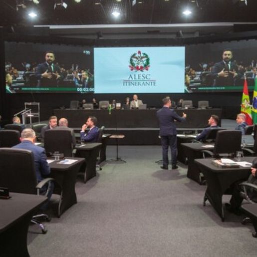 Duas entidades da região vão ter espaço na sessão itinerante da Alesc