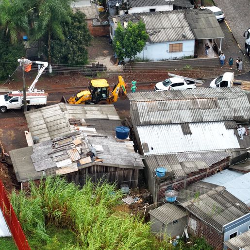 Decreto de emergência será publicado após estragos de temporal em São Miguel do Oeste