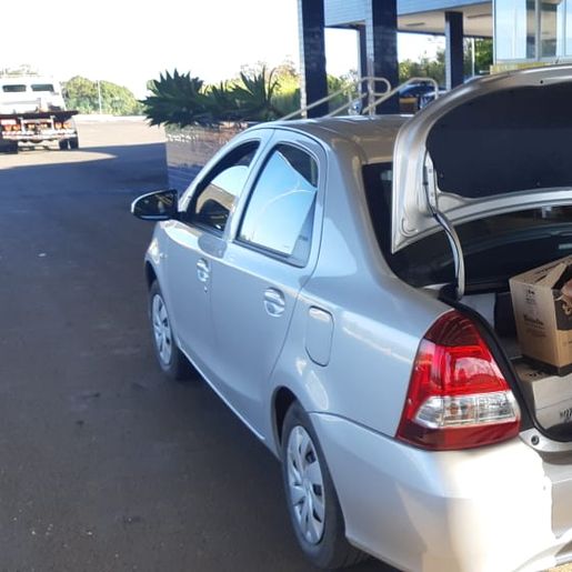 Vinho importado irregularmente é apreendido na BR 163 em Guaraciaba