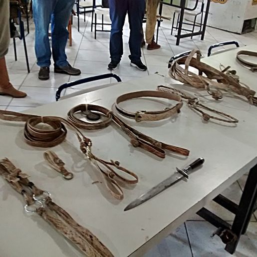 CTG Última Porteira de Tunápolis promove curso de Guasqueiro