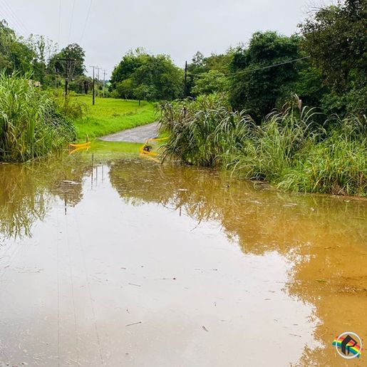 FOTOS: Itapiranga enfrenta a segunda cheia do Rio Uruguai neste mês de maio