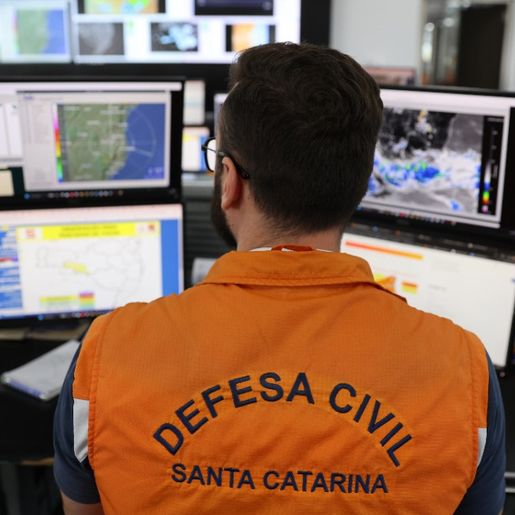 SC registra alagamentos e acúmulo de mais de 140 milímetros de chuva nas últimas 48 horas