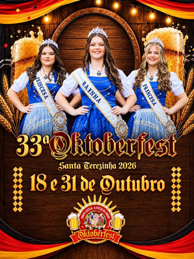 33ª Oktoberfest de São José do Cedro terá almoço alemão, bingo e baile