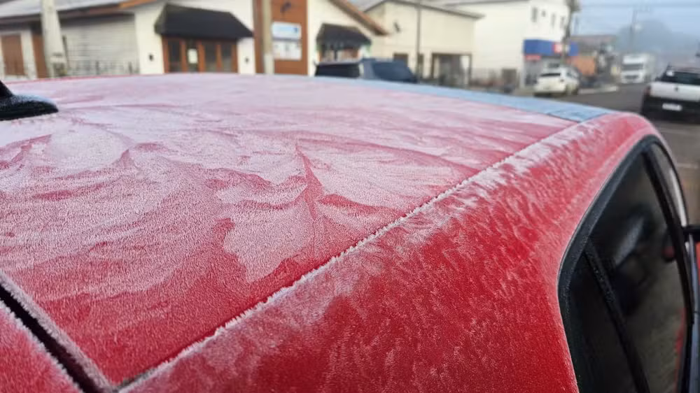 SC amanhece com mínima de -4°C e pelo menos 20 cidades com frio abaixo de 5°C