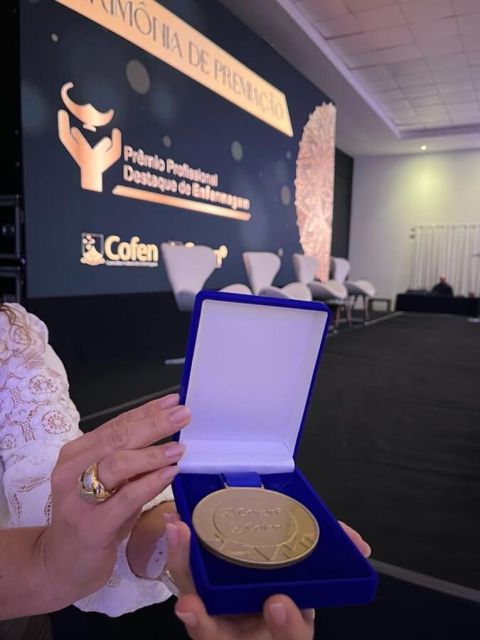 Enfermeiros do Hospital Regional de SMO são premiados pelo Coren-SC