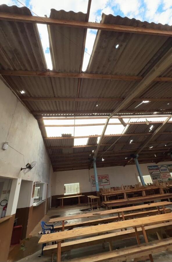 Microexplosão provoca danos em comunidades do interior de Guaraciaba