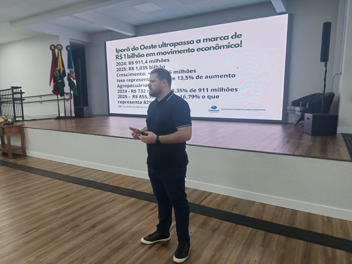 Administração de Iporã do Oeste apresenta dados e resultados em encontro com a comunidade