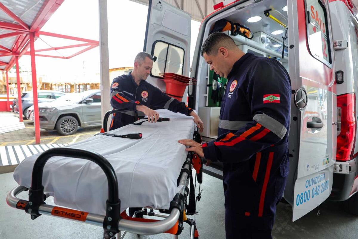 Quedas geram mais de 7,3 mil atendimentos do Samu em 2026