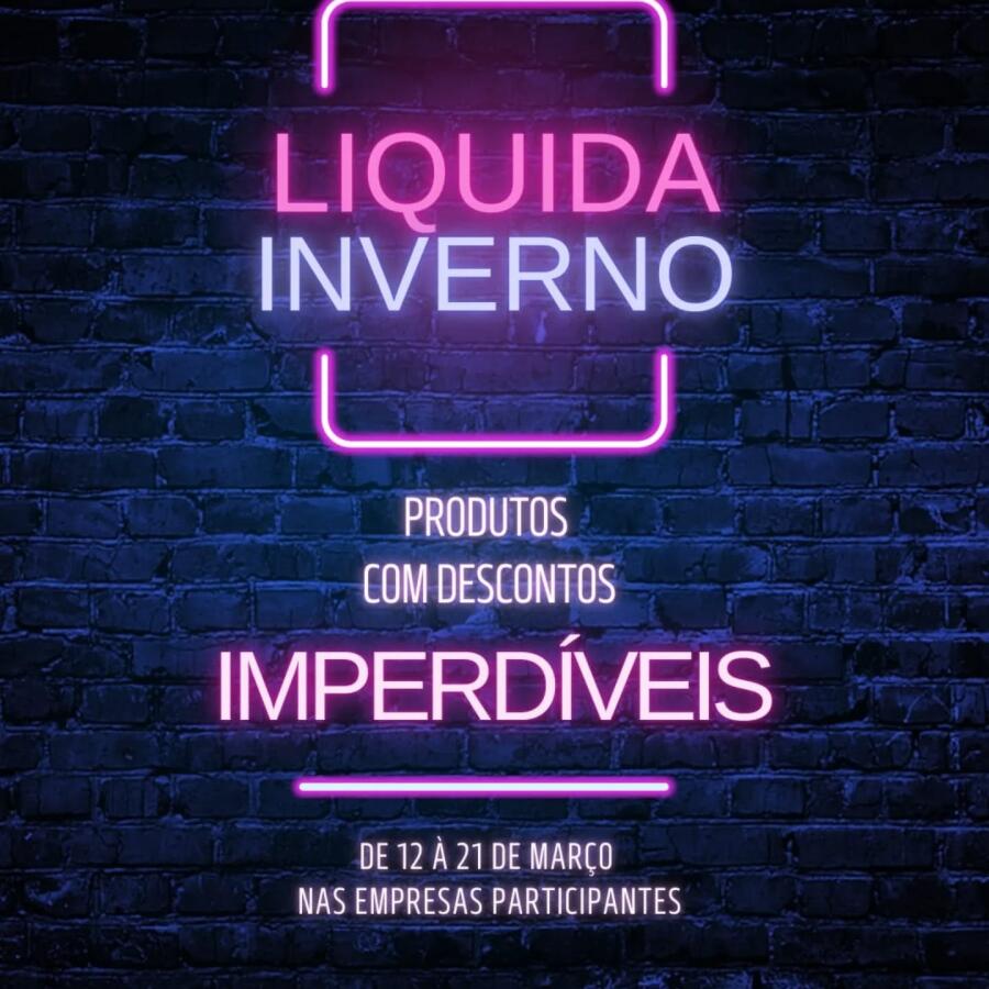 Começa nesta quinta-feira o Liquida Inverno Iporã