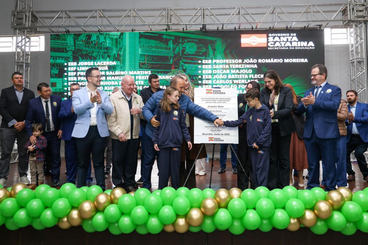 Governo anuncia R$ 32,9 milhões para educação na região de Maravilha