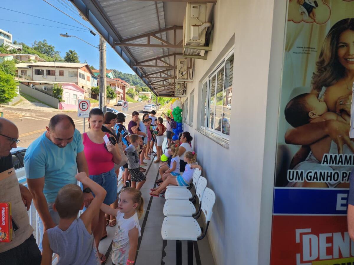 Movimento intenso gera filas na Sala de Vacinas de Itapiranga