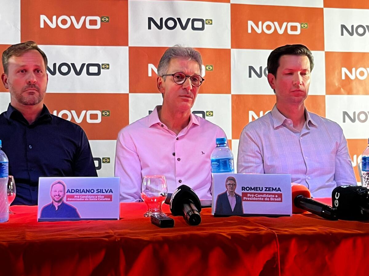 Romeu Zema cumpre agenda política e reúne lideranças em São Miguel do Oeste