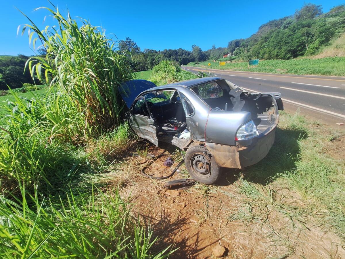 Criança de 11 anos morre em colisão na SC-157 e motorista foge do local