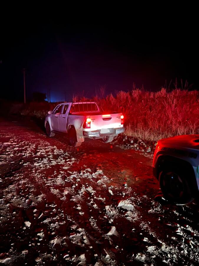 Camioneta furtada no Uruguai é recuperada pela PM em Maravilha na BR-158