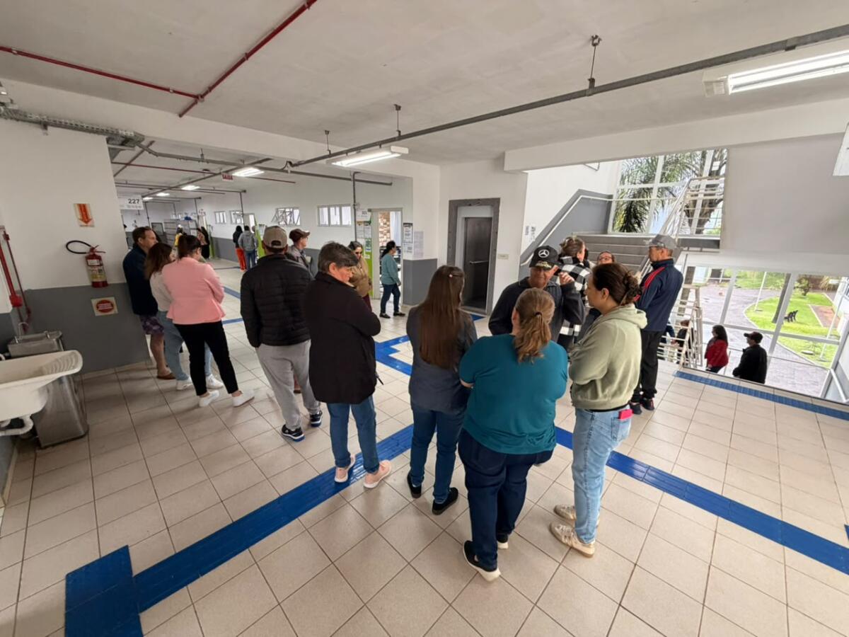 Movimentação segue tranquila em SMOeste neste segundo turno