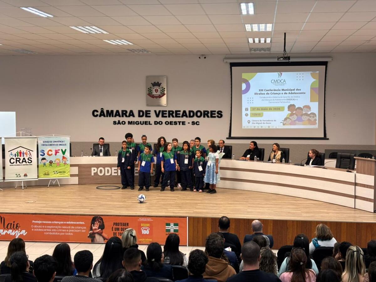 13ª Conferência debate direitos das crianças e adolescentes em São Miguel do Oeste