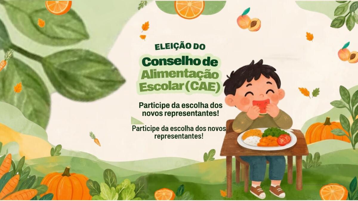 Prefeitura convoca comunidade para eleição do Conselho de Alimentação Escolar em SMO